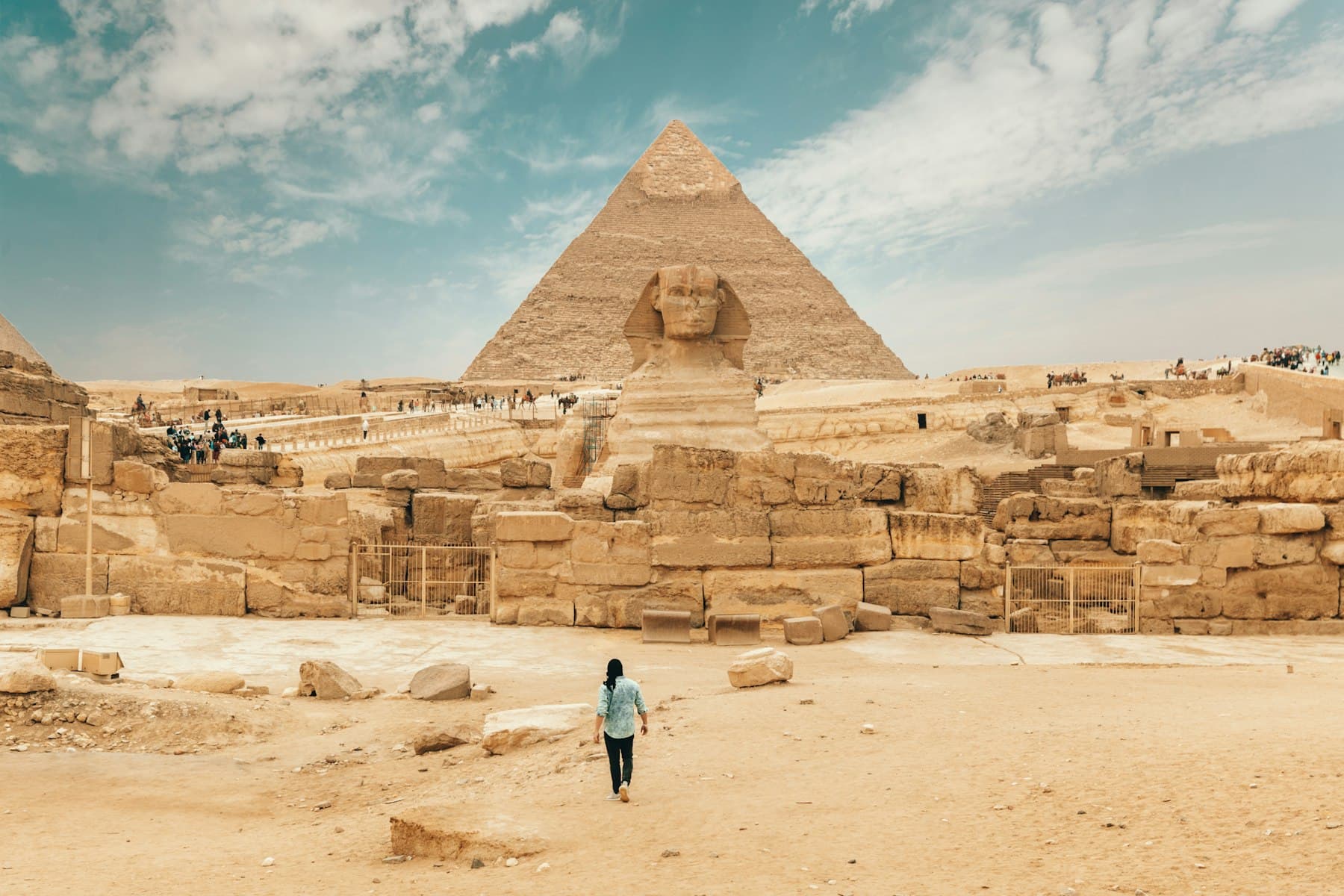 أبو الهول وهرم الجيزة الأكبر
